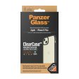 iPhone 15 Plus Cover PanzerGlass D3O Bio ClearCase - Sort Kant Cheap