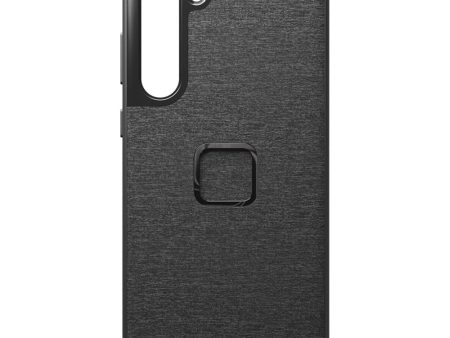 Samsung Galaxy S23+ (Plus) Peak Design Stof Cover m. SlimLink Beslag - MagSafe Kompatibel - Charcoal Discount