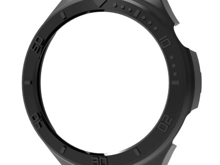 Huawei Watch 4 Pro Fleksibelt Plastik Cover - Sort For Sale