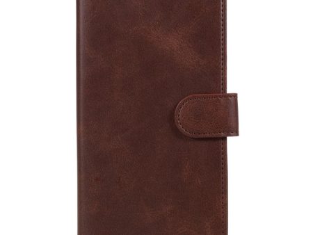 Samsung Galaxy M34 (5G)   F34 (5G) Læder Cover m. Pung og Strop - Mørkebrun Online now