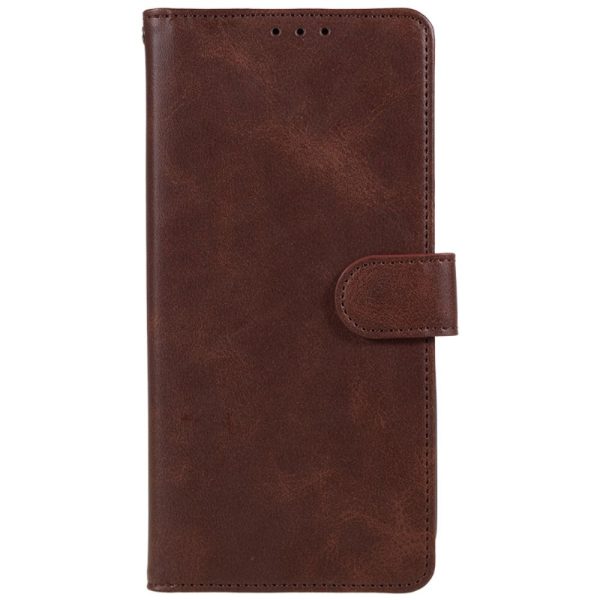 Samsung Galaxy M34 (5G)   F34 (5G) Læder Cover m. Pung og Strop - Mørkebrun Online now