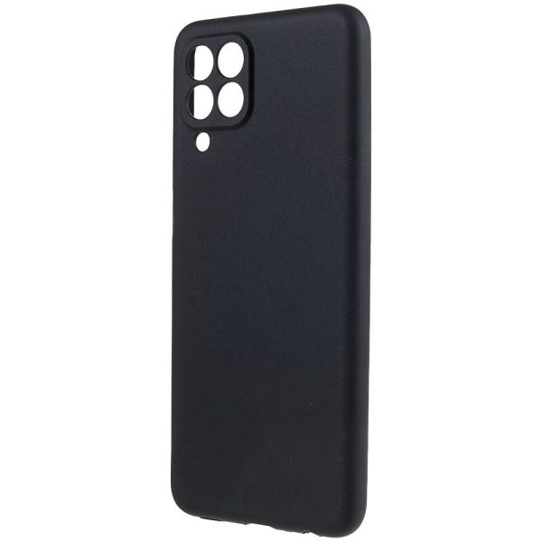 Samsung Galaxy M33 Mat Fleksibelt Plastik Cover - Sort Discount