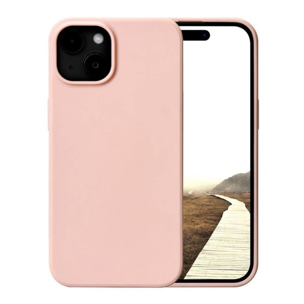 dbramante1928 iPhone 15 Greenland Cover - 100% Genbrugsplast - Pink Sand Sale