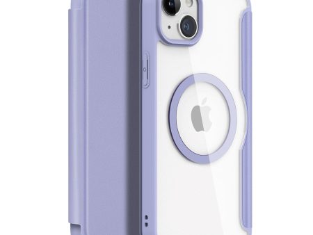 iPhone 15 DUX DUCIS Skin X Pro Series Plastik Cover - MagSafe Kompatibel - Lilla For Cheap