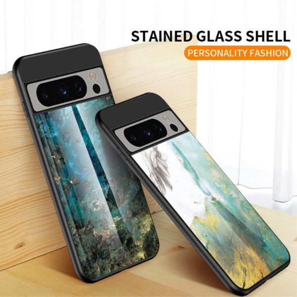 Google Pixel 8 Pro Plastik Cover m. Glasbagside - Due Motiv Online Hot Sale