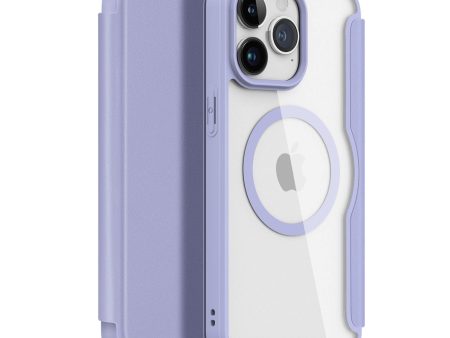 iPhone 15 Pro DUX DUCIS Skin X Pro Series Plastik Cover - MagSafe Kompatibel - Lilla Online