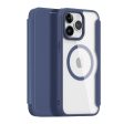 iPhone 15 Pro Max DUX DUCIS Skin X Pro Series Plastik Cover - MagSafe Kompatibel - Blå Online Hot Sale