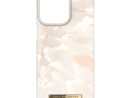 iDeal Of Sweden iPhone 15 Pro Max Fashion Case - MagSafe Kompatibel - Rose Pearl Marble For Discount