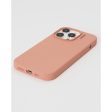 Nudient Base Silicone iPhone 14 Cover - Peach Orange Online Hot Sale