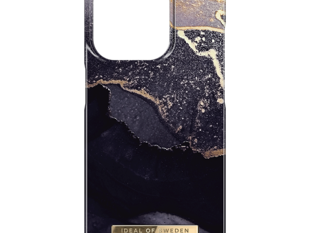 iDeal Of Sweden iPhone 15 Pro Fashion Case - Golden Twilight Marble Online Hot Sale