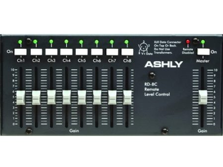 Ashly RD-8C 8-Channel Desktop Remote For Vcm-88C Fashion