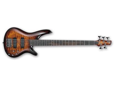 Ibanez SR405EQMDEB SR Series 5 String - Electric Bass with 3 Band EQ - Dragon Eye Burst For Cheap