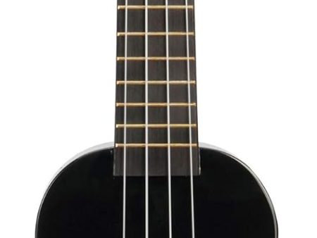 Mahalo MR1-BK Rainbow Series Soprano Ukulele (Black) Online Hot Sale