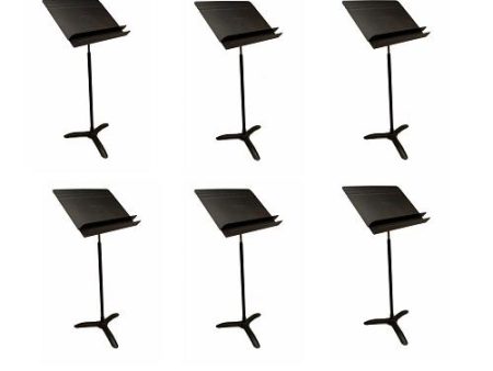 Manhasset M5006 6 Pack 6 Orchestral Music Stands For Discount