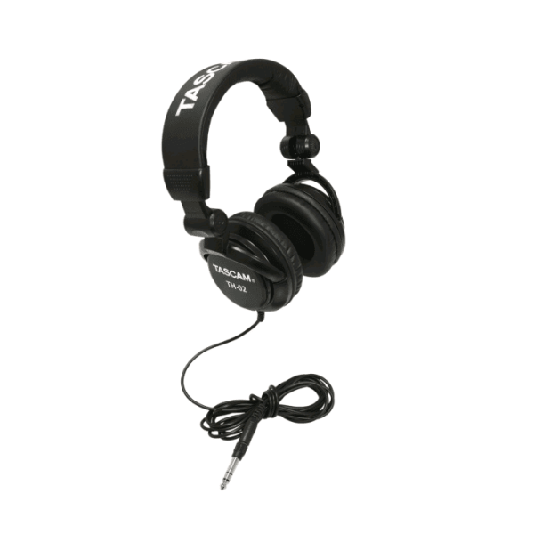 Tascam TH-02-B Closed-Back And Stylish Headphone Fashion