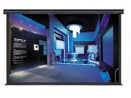 Grandview GV-CMA092 16:9 Manual Pulldown  Cyber  Projection Screen - 92  (White Casing) Hot on Sale