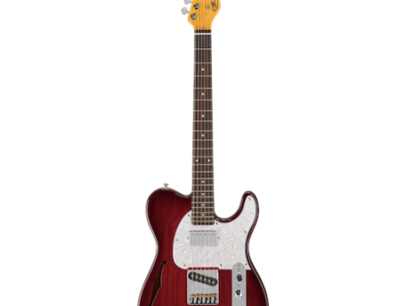 G&L TRIBUTE BLUESBOY Series Semi Hollow-Body Electric Guitar (Redburst) Hot on Sale