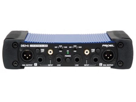 Proel DB2A Active 2-Channel D.I. Box For Sale