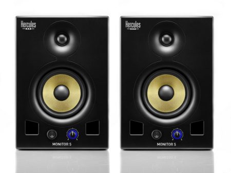 Hercules DJ MONITOR 5 Studio Monitors (Pair) - 5  Online now