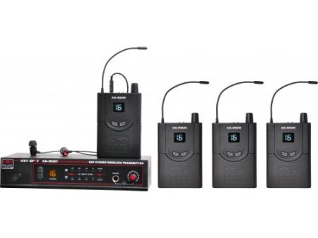 Galaxy Audio AS-950-4 Wireless Monitor System (4-user) Discount