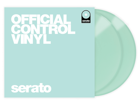 Serato Vinyl Performance Series Pair - Glow-in-the-Dark 12  Control Vinyl Pressing For Cheap