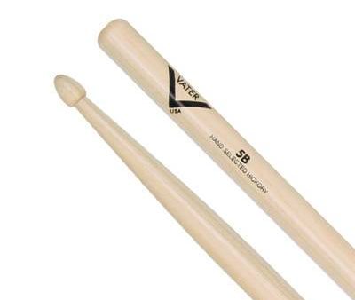 Vater VH5BW Wood Tip Drumsticks - 5B on Sale