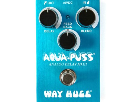 Way Huge WM71 Smalls Aqua Puss Analog Delay Pedal Hot on Sale