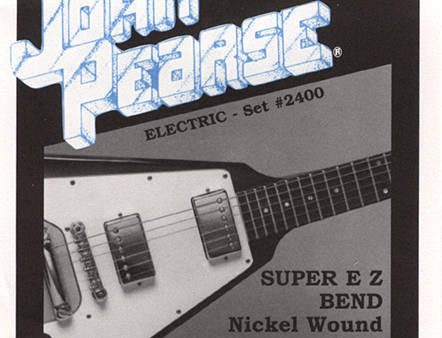 John Pearse 2400 Extra Light Electric Strings 9-42 Online Hot Sale