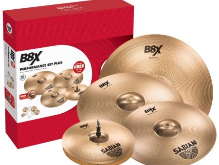 Sabian 45003XG B8X Performance Set w  FREE 18   Thin Crash Hot on Sale