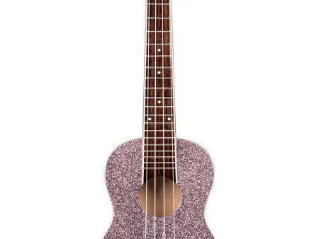 Kala KA-SPRK-PINK Concert Ukulele (Pink Sparkle) Supply