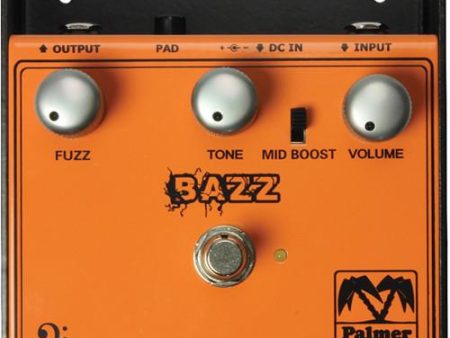 Palmer PEBAZ  The Bazz  Fuzz Effect for Bass Guitars Hot on Sale