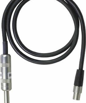 Shure WA302 Instrument Cable 1 4  plug and 4-pin mini connector (TA4F) Online