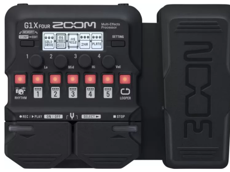 Zoom G1X FOUR Guitar Multi-Effects Processor With Expression Pedal Discount