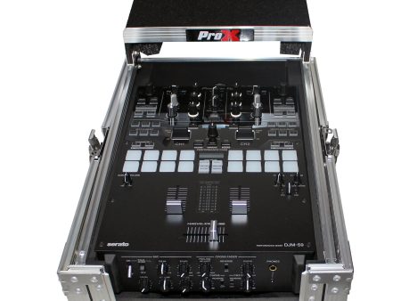 ProX XS-DJMS9LT Fits Pioneer DJM-S9 Mixer Flight Case With Sliding Laptop Shelf Supply