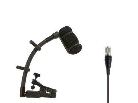 Audio-Technica ATM350UCH Cardioid Condenser Clip-On Instrument Microphone With Universal Mounting System Online Sale