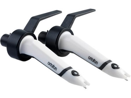 Ortofon SCRATCH TWIN Pack Cartridges with White Spherical Stylus Hot on Sale