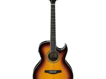 Ibanez JSA20VB - Single Cutaway Joe Satriani Signature Acoustic Guitar - Vintage Burst Online Sale