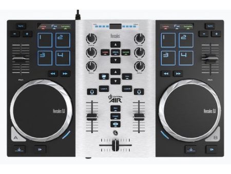 Hercules DJ CONTROL AIR S PARTY Pack DJ Controller With LED Party Light For Discount