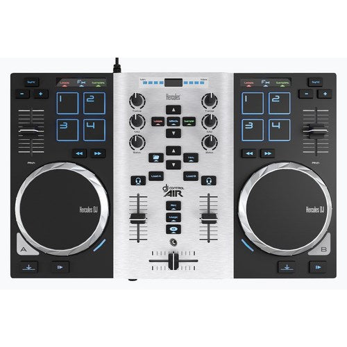 Hercules DJ CONTROL AIR S PARTY Pack DJ Controller With LED Party Light For Discount