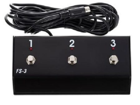 Hughes & Kettner FS-3 3-Buttons Foot Switch Online Hot Sale