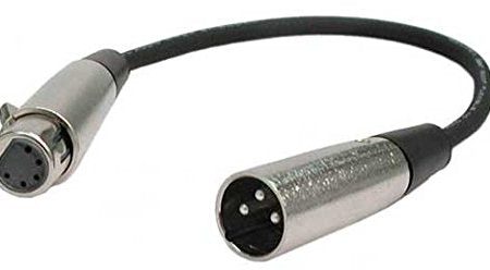 Hosa DMX-306 DMX Adapter Lighting Cable - 6 Inch For Sale