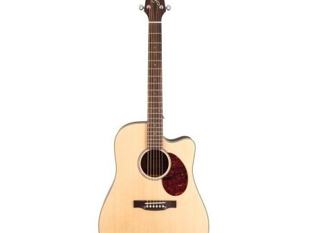 Jasmine JD37CE-NAT Single Cutaway Dreadnought Acoustic Electric Guitar with Preamp and Tuner - Natural Online Sale