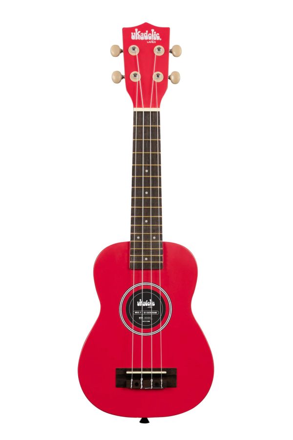 Kala CHERRY BOMB Ukadelic Soprano Ukulele For Cheap