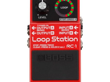 Boss RC-1 Loop Station Stereo Looping Pedal Cheap