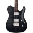 G&L TRIBUTE ASAT DELUXE Series Electric Guitar (Trans Black) For Discount