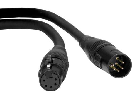 American DJ AC5PDMX10 Accu-Cable 5-pin DMX Cable 10 FT Online Hot Sale