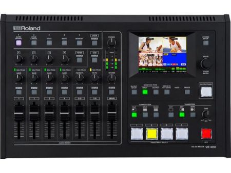 Roland VR-4HD 4 Channel Hd Av Mixer With Usb Stream Amp Record Online now