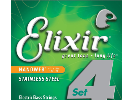 Elixir 14677 4-String Lightmedium Long Scale 045 065 085 105 For Cheap