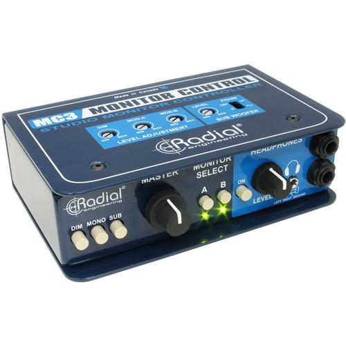 Radial Engineering MC3 Studio Monitor Controller w  Headphone Amplifier on Sale