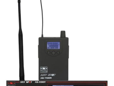 Galaxy Audio AS-1400 Personal Wireless Stage-Monitoring System D-Band 584 To 607 Mhz Online now